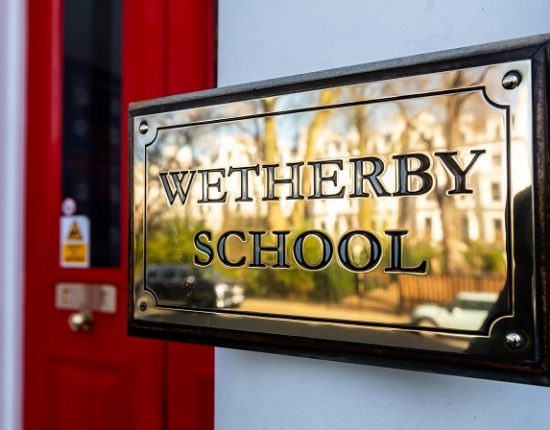 wetherby school plaque